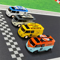 Voiture télécommandée miniature LDARC V64 Desktop Mini Van 1:64, véhicule électrique entièrement proportionnel pour le divertissement familial