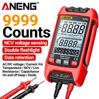 ANENG SZ02 Multimeter Digital 9999 Counts AC DC Tegangan Arus Suhu Kapasitansi NCV Zero Live Wire Tester HD Backlight Dual