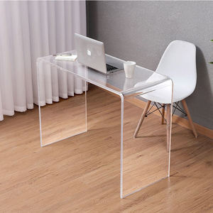Escritorio de Computadora Acrílico Moderno a Precio de Mayoreo, Mesa de Escritorio Minimalista para Oficina y Estudio en Casa - Product Image 6