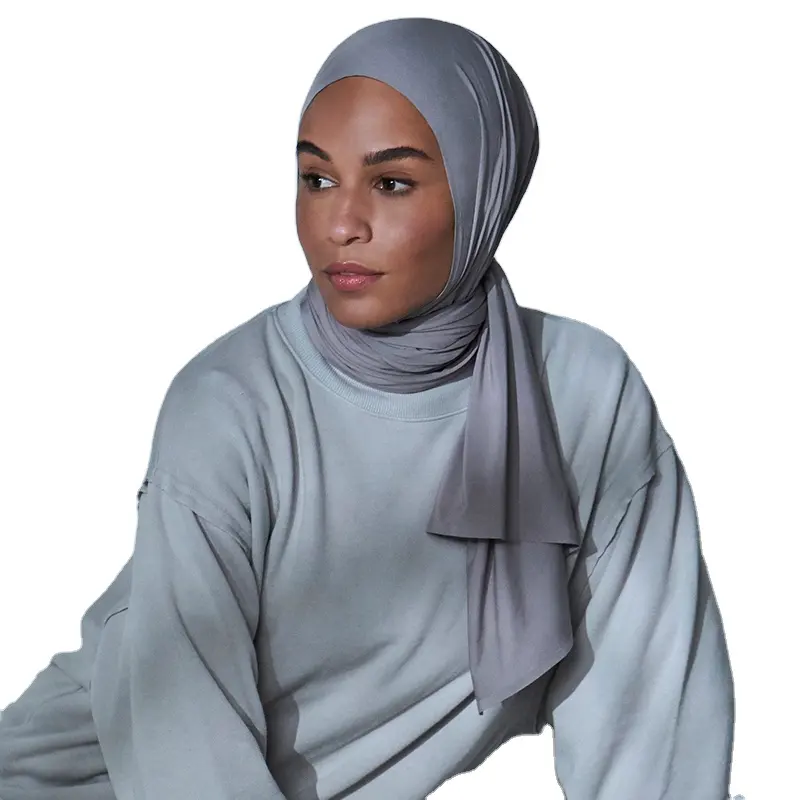 9090 nuevo estilo 2024 poliéster ajuste excelente secado rápido peso ligero elasticidad comodidad deporte hijab entrenamiento de fitness ropa multiusos