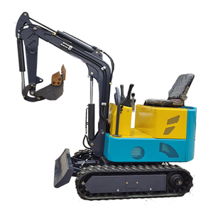 Hot Sale <b>Towable</b> Mini Excavator 1ton with Cast Iron Counterweight Bagger for - Product Image 4