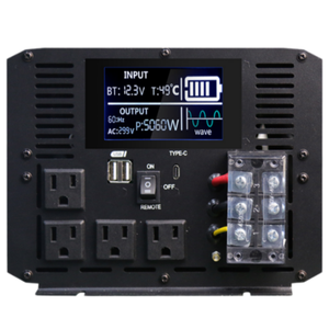 48VDC 220VAC พลังงานแสงอาทิตย์แบบคลื่นไซน์บริสุทธิ์ ช่องสัญญาณออกเดี่ยว ประสิทธิภาพสูง 90% - Product Image 2