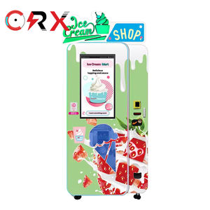 Usine personnalisée 24 heures écran tactile self-service entièrement automatique distributeur automatique intelligent distributeur automatique de crème glacée molle - Product Image 5