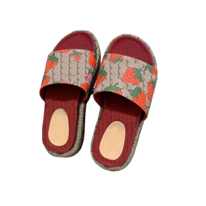 Sandales à logo de créateur très vendues, marques célèbres, chaussures à plateforme brodées de créateur, pantoufles, tongs, pantoufles de créateur pour femmes - Product Image 1