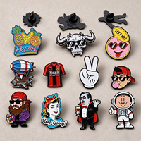 Lencana Logam Anime Keren yang Dipersonalisasi dari Pabrik, Pin Karakter Karya Seni Kustom, Aksesori Fashion, Hadiah, Pasokan Grosir, Produksi