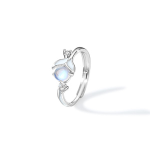 Joyería Brillante De plata de ley 925, joyería de compromiso, anillo de banda de eternidad, anillos de brillo nocturno, anillos de boda para parejas sin deslustre - Product Image 3