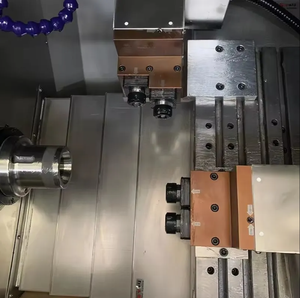 HS-6LS Torno CNC de bancada plana de alta velocidad con un solo husillo, torreta de herramientas múltiples y fresado lateral - Product Image 3