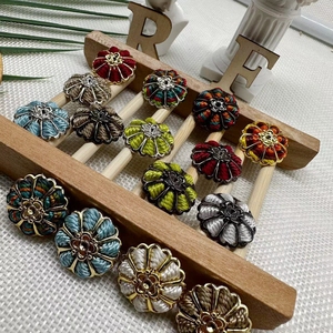 2024 Tùy Chỉnh Bán Hàng Nóng Tùy Chỉnh Nút Quần Áo Phụ Kiện Chuỗi Kim Loại Nút Cho Túi Vải Giày Phụ Kiện - Product Image 2