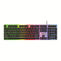 Clavier de jeu mécanique Mars Gaming MK80 Blanc TKL FRGB Anti-Ghosting Switches Rouges Disposition Italienne Sans touches numériques Fabriqué en Chine
