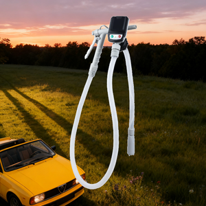Pompe de transfert de carburant centrifuge électrique 3,8 GPM alimentée par batterie 5V 12V certifiée ATEX pour remplissage d'huile et de carburant en plastique avec 1 buse - Product Image 3