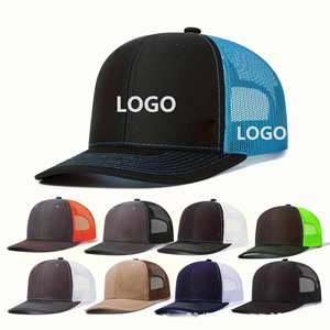 Casquettes de camionneur sportives en toile personnalisées unisexes avec broderie 3D pour l'extérieur, vente en gros, Richardson 112 - Product Image 1