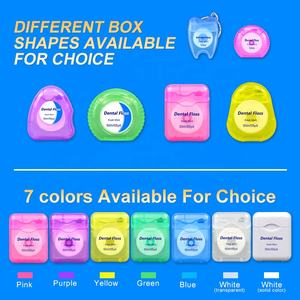 도매 맞춤형 오쏘 슈퍼플로스 치실 최고급 왁스 처리된 오랄비 치실 교정기용 플라스틱 민트향 박스 - Product Image 5