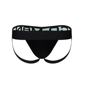 Calzoncillos Sexys para Hombre, Ropa Interior de Moda, Talla Grande, Deportivos, de Cintura Baja, Transpirables, de Secado Rápido, de Algodón, Elastano, Cuero PU, Tanga - Product Image 3