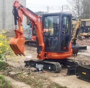 รถขุดขนาดเล็ก Kubota U25 มือสอง สภาพเดิมๆ รับรองมาตรฐาน CE น้ำหนัก 2 ตัน ปั๊มญี่ปุ่น ห้องโดยสารปิด - Product Image 4