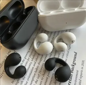 Earphone konduksi tulang untuk Ambie, earbud suara Stereo HIFI nirkabel TWS untuk sony