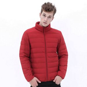 Wholesale Custom Logo Men's Winter <b>Down</b> Coats Outdoor Warm <b>Duck</b> Feather Puffer <b>Jackets</b> with Bubble Puff Fill Polyest Black - Product Image 5