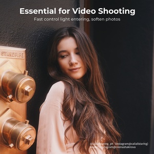 K & F Concept 82Mm Black Mist 1/4 + ND2-400 Bộ Lọc ND Biến Đổi Với Màng Màu Xanh Lá Chống Phản Chiếu 28 Lớp Hai Mặt - Product Image 3