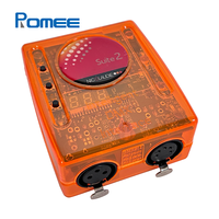 Sunlite-Software de control de iluminación de escenario Suite2 DMX512, con salida de sonido, simulación 3D, control remoto y sincronización de música
