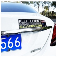 PERSONNALISÉ JDM Racing japonais dérive voiture pare-chocs fenêtre vinyle bande claque découpé autocollant décalcomanies pour voiture
