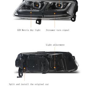 Faro Anteriore per Audi <span class=keywords><strong>A6</strong></span> S6 C6, Upgrade a Faro Matrix con Fari a LED Modificati 2005 2006 2007 2008 2009 2010 2011 - Product Image 2