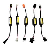 H1 H11 H4 H7 LED 9005 9006 Canbus décodeur de phare de voiture adaptateur de câblage DRL LED lampe antibrouillard Canbus