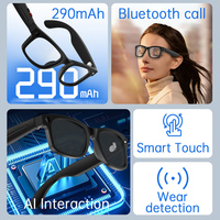 Lunettes de soleil Bluetooth à prix réduit, très vendues, avec IA intelligente ChatGPT, 3 lentilles, contrôle par application, caméra pour Apple et Samsung