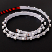 Bande LED RGB programmable intelligente Tira Ws2812b 5m SMD6060 24V 144 pixels Ws2812 2812b adressable individuellement