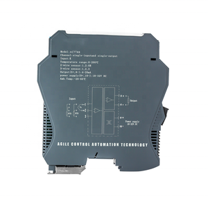 Bán hàng nóng cách ly nhiệt độ Transmitter 4-20mA 0-10V PT100 chuyển đổi RTD nhiệt kháng nhiệt độ tín hiệu isolator - Product Image 2