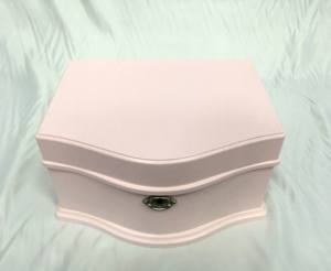 Boîte à bijoux musicale rose ballerine de luxe avec serrure pour femmes et filles - Product Image 2