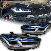CZJF voiture style lampe frontale pour BMW F30 phare projecteur lentille F31 318i 320i 323i 325i 330i 335i accessoires automobiles