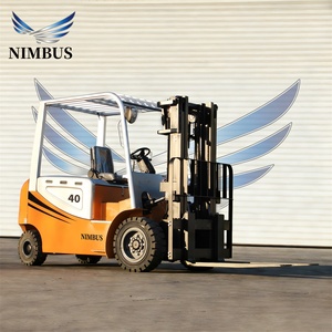 <span class=keywords><strong>Forklift</strong></span> NIMBUS Konfigurasi Tinggi 4 <span class=keywords><strong>Ton</strong></span> Rangka Baja Mangan Tebal Pengangkat Listrik Penuh untuk Penanganan Gudang - Product Image 4