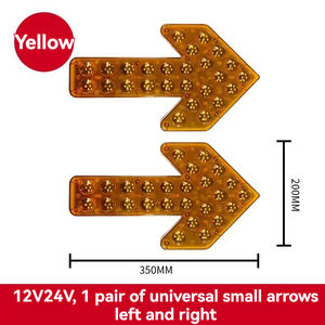 12V 24V LED intermitente <span class=keywords><strong>señal</strong></span> <span class=keywords><strong>de</strong></span> giro <span class=keywords><strong>de</strong></span> tráfico <span class=keywords><strong>flecha</strong></span> luz <span class=keywords><strong>de</strong></span> advertencia construcción camión <span class=keywords><strong>de</strong></span> remolque <span class=keywords><strong>flecha</strong></span> <span class=keywords><strong>direccional</strong></span> hecho PC seguridad vial - Product Image 3