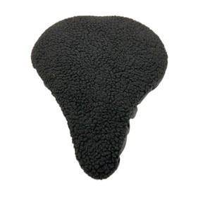 カスタマイズされたポータブル自転車サドルカバーテディベルベット<span class=keywords><strong>EVA</strong></span>スポンジパッド入り屋外ライディング座り心地-ロードバイクアプリケーション - Product Image 2