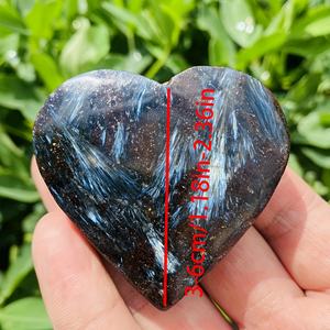 Cristal de Astrophyllite en Forma de Corazón al por Mayor, Piedra Natural Pulida para Decoración del Hogar y Regalos Originales - Product Image 4