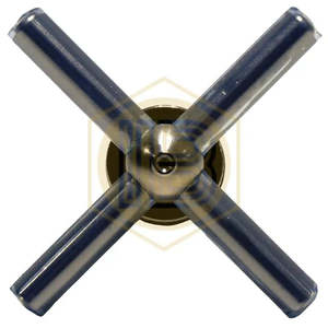 Grande dispositivo metallico per l'umidificazione del vetro per vaschette raccogligocce - Product Image 3