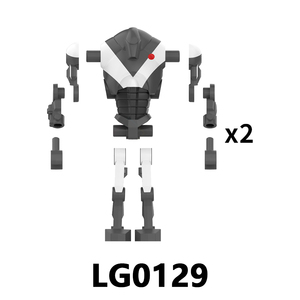 LG1018 Personnage spatial de science-fiction B2 Super <span class=keywords><strong>Battle</strong></span> <span class=keywords><strong>Droid</strong></span>, ensembles de blocs de construction éducatifs à collectionner, jouets pour enfants - Product Image 5
