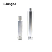 High Precision Stainless Steel/Aluminum Alloy Double Head Threaded Rod Custom CNC Turning Threaded Stud Electronic Mechanical