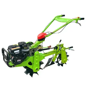 New gasoline dual drive micro cultivator Small agricultural trenching plowing machine