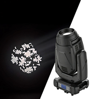Luz de haz multiprismática 3 en 1, luces de escenario con patrón de cabeza móvil PHLI 480W DMX Zoom Strobe para DJ, conciertos y discotecas