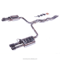 Échappement Catback en acier inoxydable haute performance REV pour Audi S8 D4 4.0T V8 2013-2017 avec soupape de commande