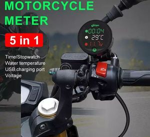 Accesorios de la motocicleta Led 5-in-1night visión usb de carga rápida tensión velocí<span class=keywords><strong>metro</strong></span> digital multi de <span class=keywords><strong>Metro</strong></span> - Product Image 6