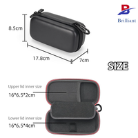 Étui de protection pour lunettes VR en EVA avec logo personnalisé, organiseur rigide portable pour casque de réalité virtuelle, rangement pour tous les kits de jeu