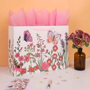 Bolsas de Papel Kraft Reciclables Premium con Asas en Relieve, Personalizadas con Logotipo Privado, para Compras y Regalos - Product Image 5