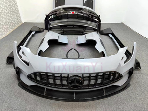 Kit de carrosserie d'aile de pare-chocs avant en fibre de carbone pour Mercedes-Benz <span class=keywords><strong>Amg</strong></span> GT GTS <span class=keywords><strong>GTR</strong></span> Plus BS Style - Product Image 2