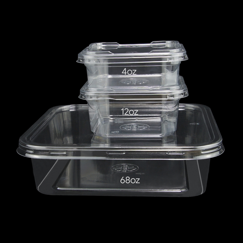 Food Grade Transparent 4 8 12