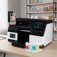 Impresora de Inyección de Tinta UV Epson HD I3200 Todo en Uno de Alta Velocidad, Formato A3, CMYKWV, Máquina de Impresión UV Digital con Pantalla de Computadora Integrada