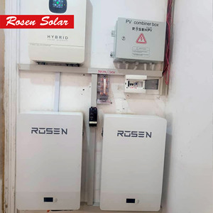 Batterie au lithium Rosen 48v 51.2v Batterie au lithium Lifepo4 Batterie ionique 48v 100ah 200ah pour système solaire - Product Image 4