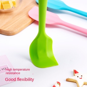 Tùy Chỉnh Chuyên Nghiệp Chịu Nhiệt Mini Nhỏ 21Cm Bánh <span class=keywords><strong>Scraper</strong></span> Và Thìa Kem Silicone Bơ Công Cụ Cho Baking & Nhà Bếp - Product Image 3