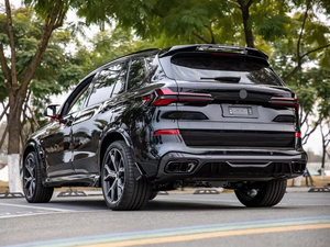 Nouveau design pour BMW X5 G05 2025 mise à niveau vers X5M-<span class=keywords><strong>P</strong></span> Performance Style G05 F95 LCI diffuseur de lèvre avant et arrière noir brut <span class=keywords><strong>PP</strong></span> Bodykit - Product Image 5