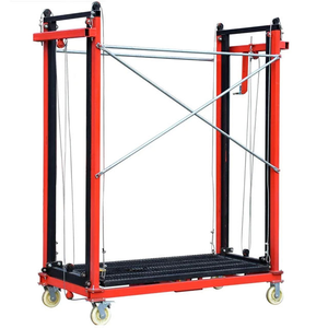 Échafaudage électrique pratique et économique, plateforme mobile hydraulique pliable de 6 m, échelle de construction réglable - Product Image 1